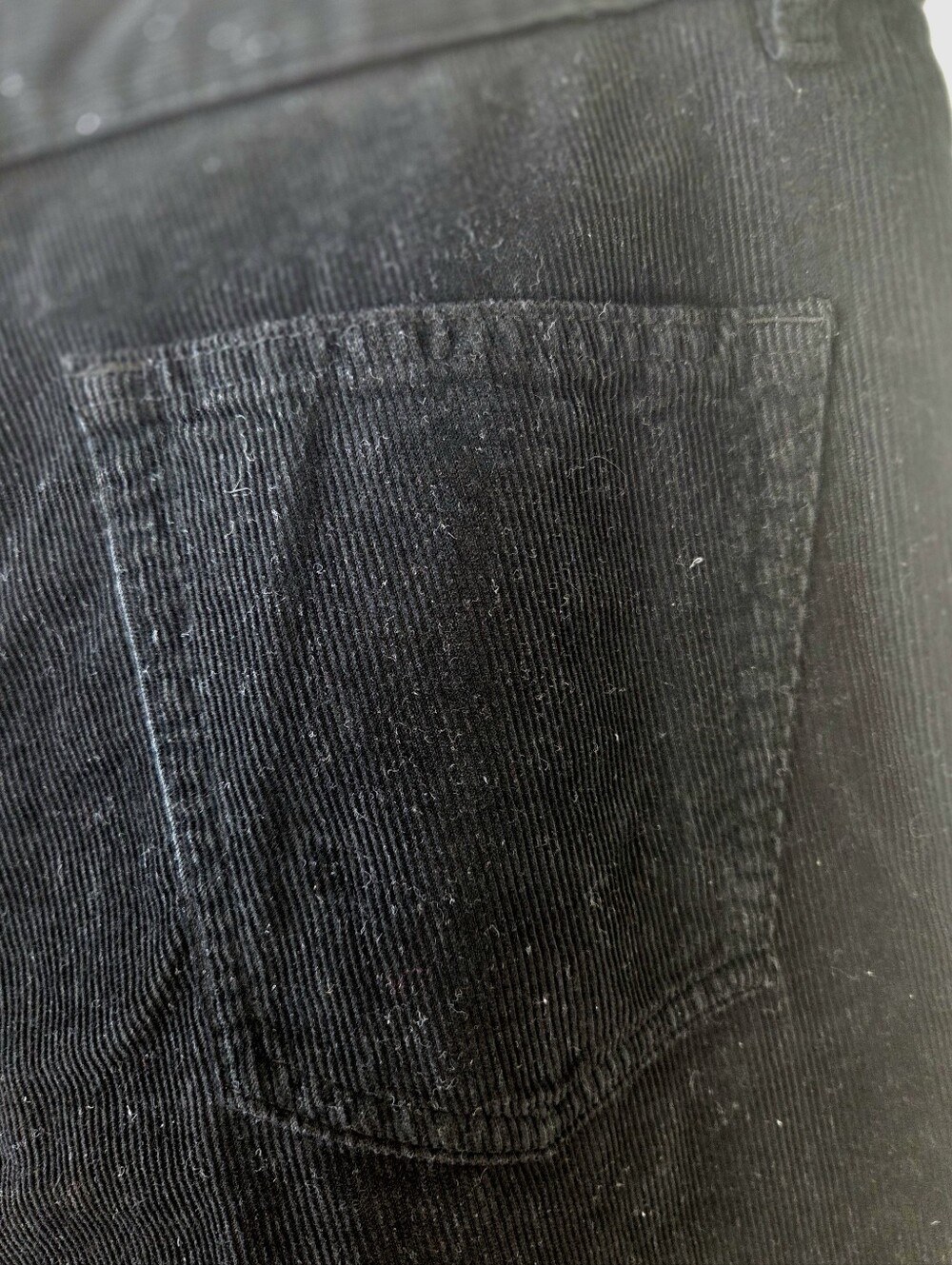 The Row Chan Black Corduroy Wide Leg Pants - Picture 9 of 10